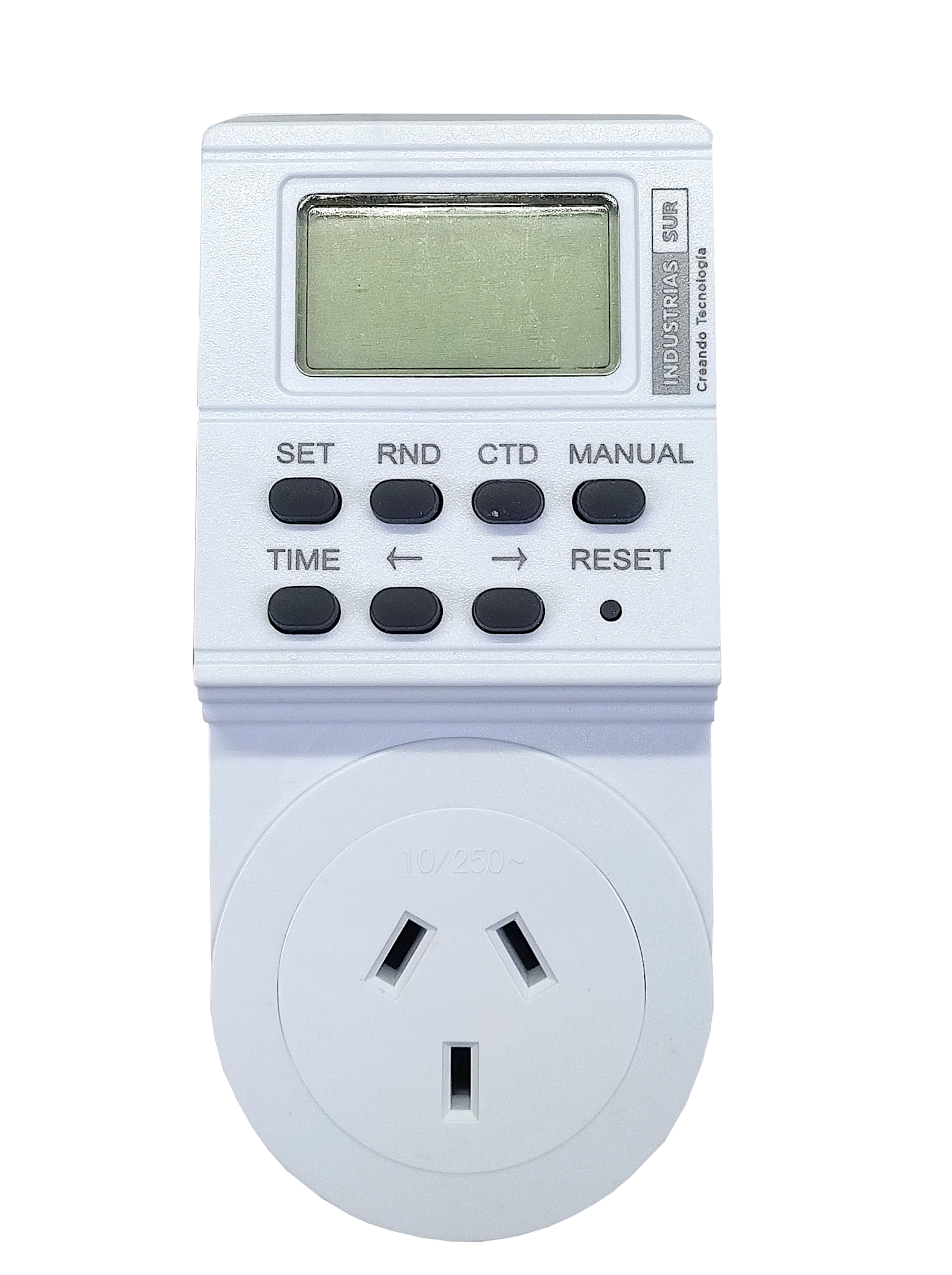 TEMPORIZADOR DIGITAL ENCHUFABLE 220-240VAC 50HZ IP20