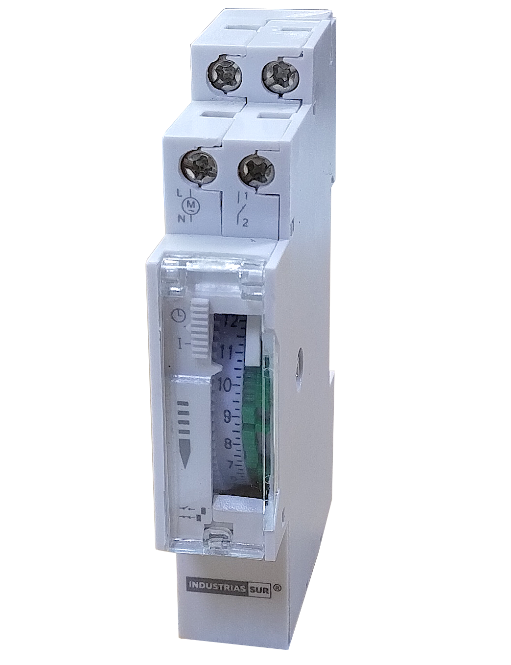 TEMPORIZADOR MECÁNICO RIEL DIN 220-240VAC 50HZ IP20