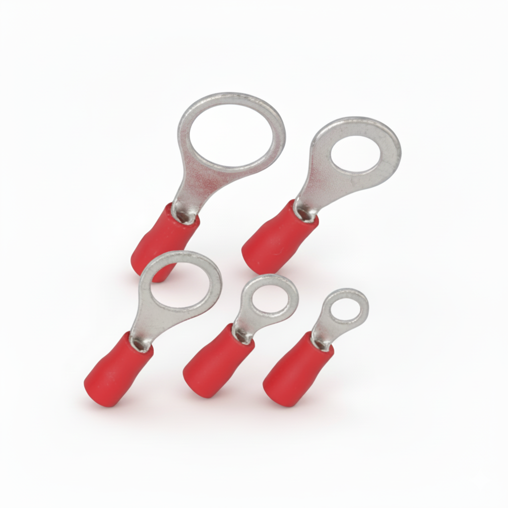 CONECTOR PREAISLADO OJAL Ø TORNILLO 4,3mm CABLE 4-6mm X100U