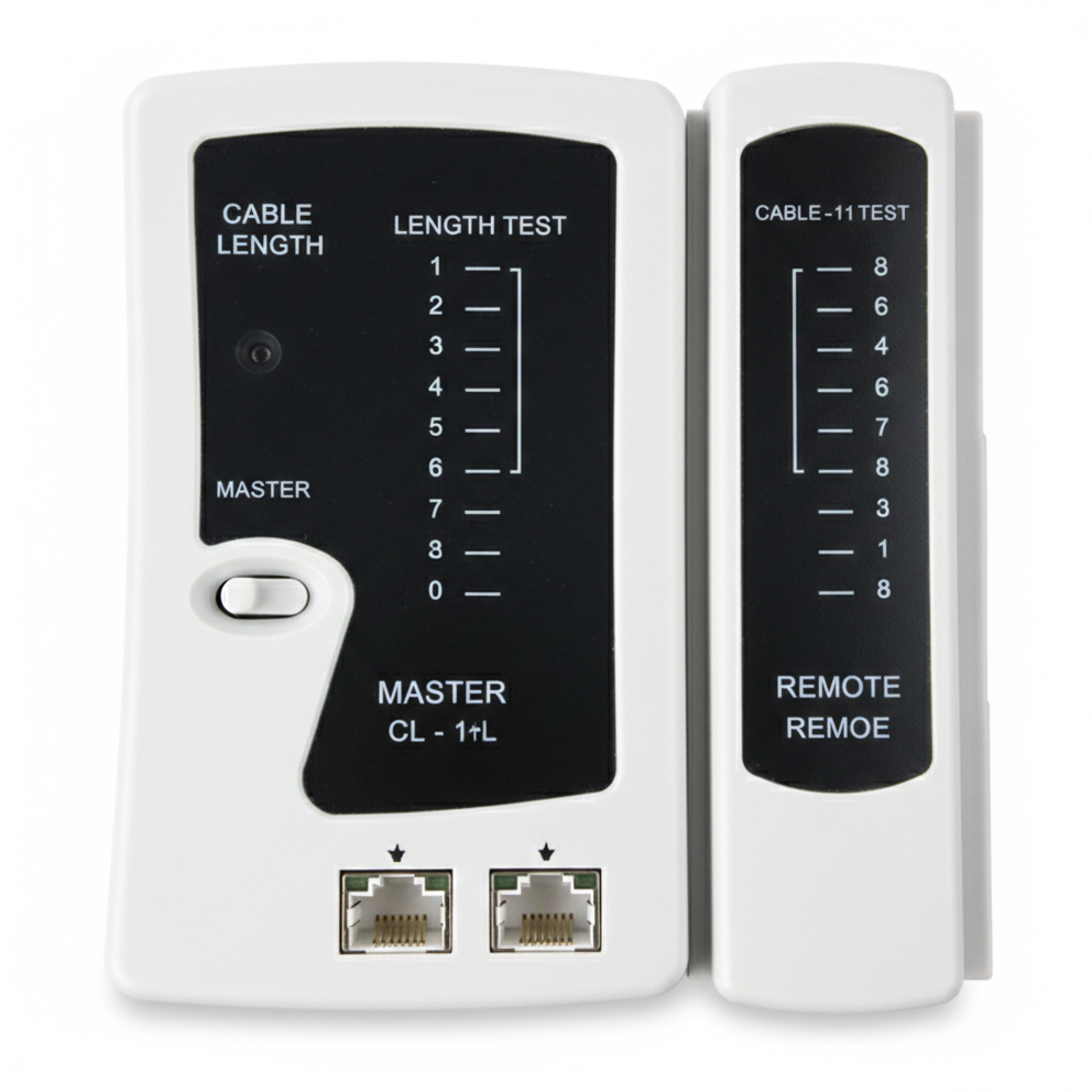 LAN TEST UTP RJ45 Y RJ11. BATERIA 9V. TESTEO SECUENCIAL