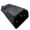 FICHA PC 220 MACHO 3 PATAS PARA CABLE