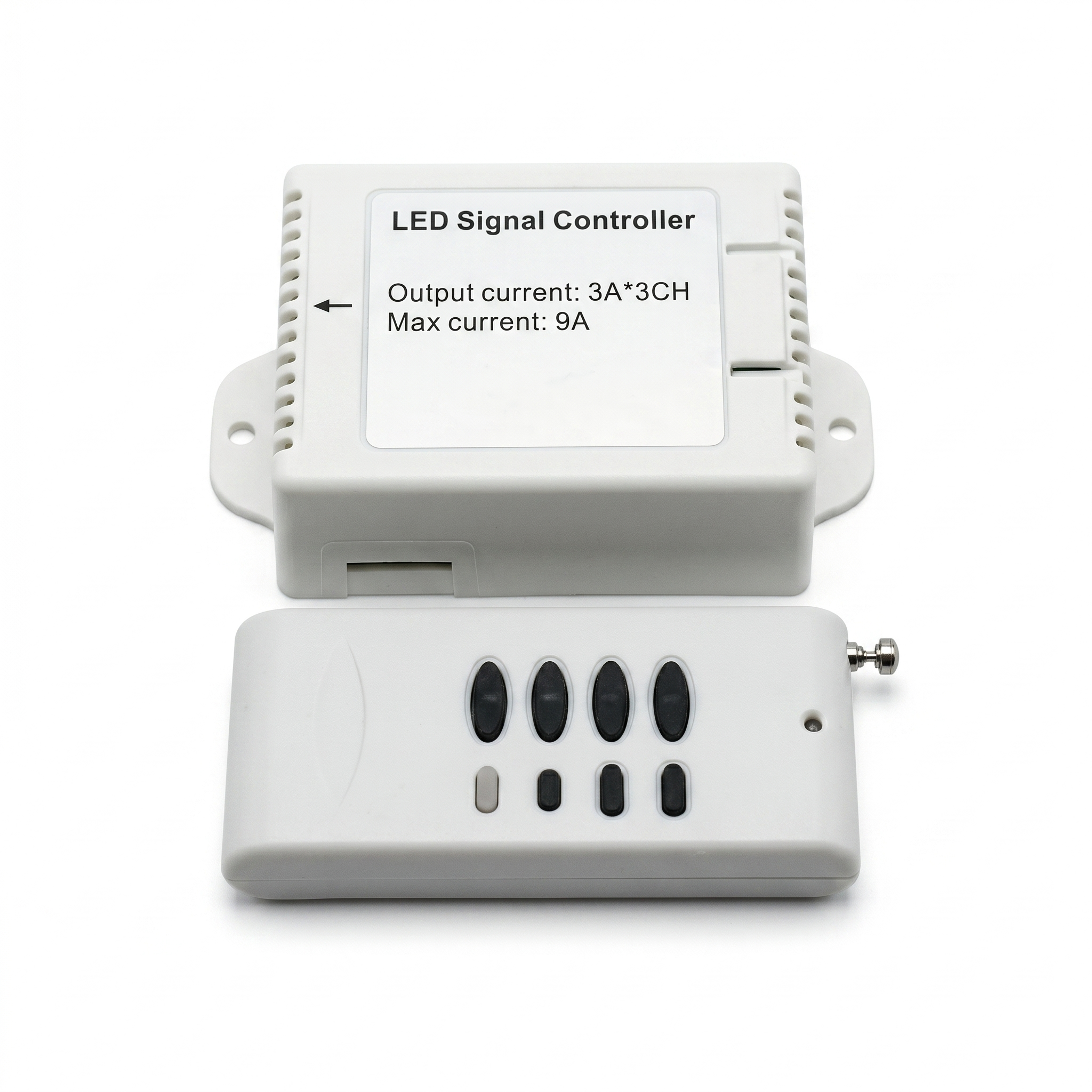 DIMMER RF 2 CANALES PWM 12VDC - CORRIENTE MAXIMA DE SALIDA 3A