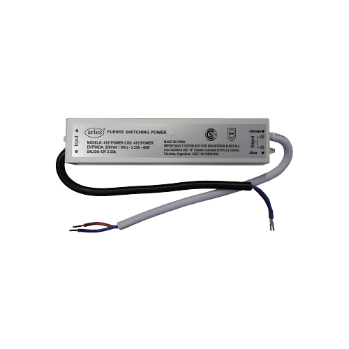 FUENTE SWITCHING POWER 12V 3,33A 36W IP67