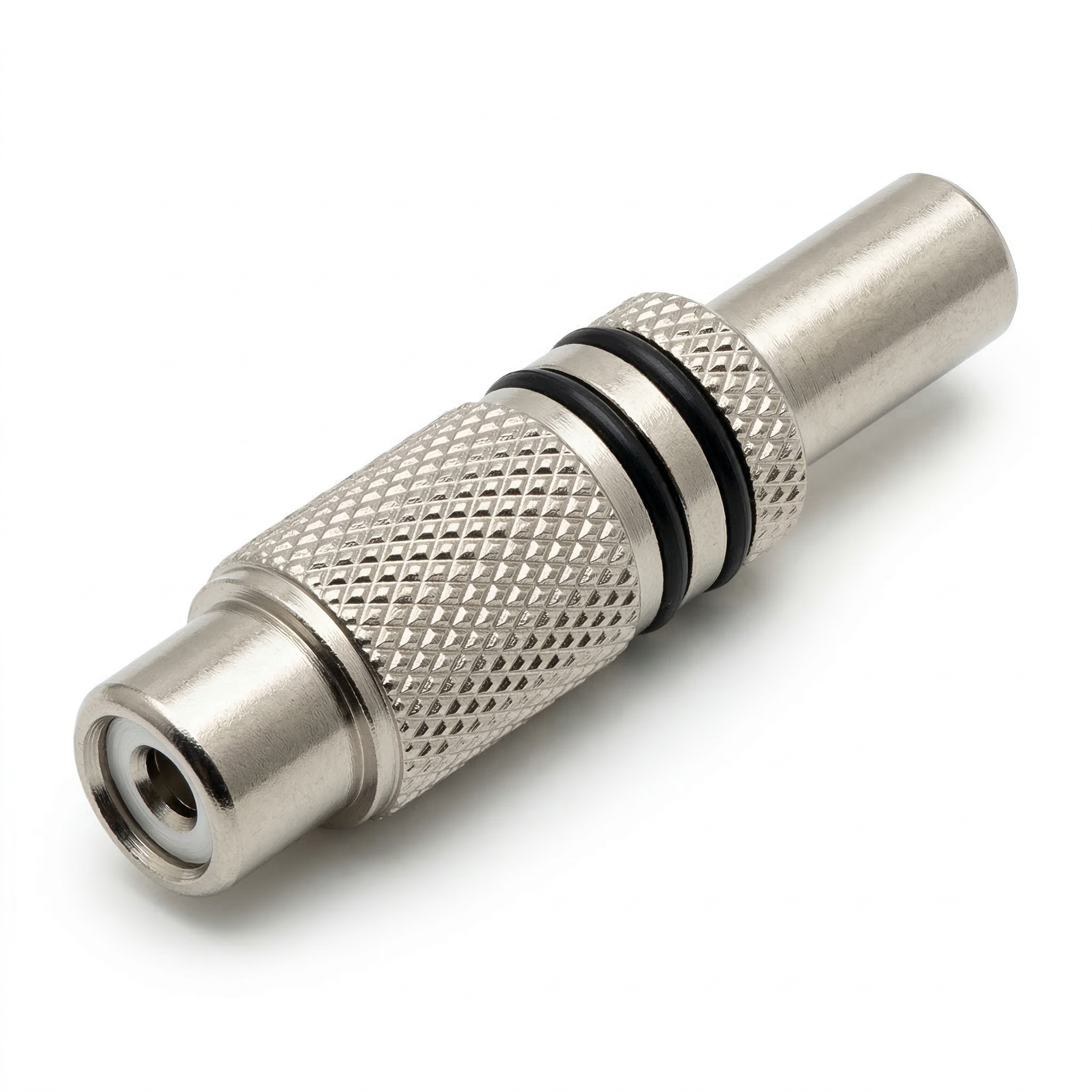 JACK RCA METAL HEMBRA NEGRO