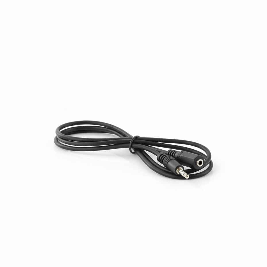 CABLE ARMADO PLUG/JACK STEREO 3,5mm x 2mts