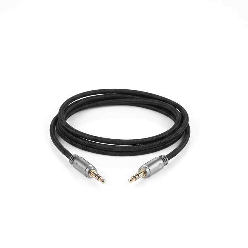 CABLE ARMADO PLUG/PLUG STEREO 6,35mm x 2mts