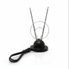 ANTENA TV 4 TRAMOS CON BASE, ARO, FICHA Ω300 PIN FINO