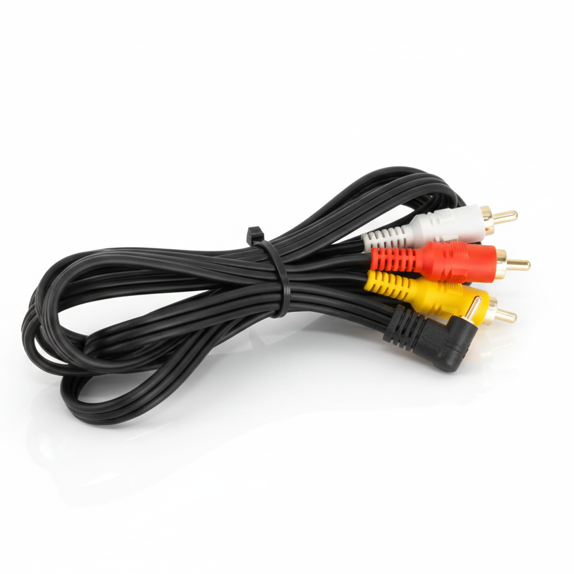 CABLE 3 RCA A PLUG STEREO 3,5mm x 2mts