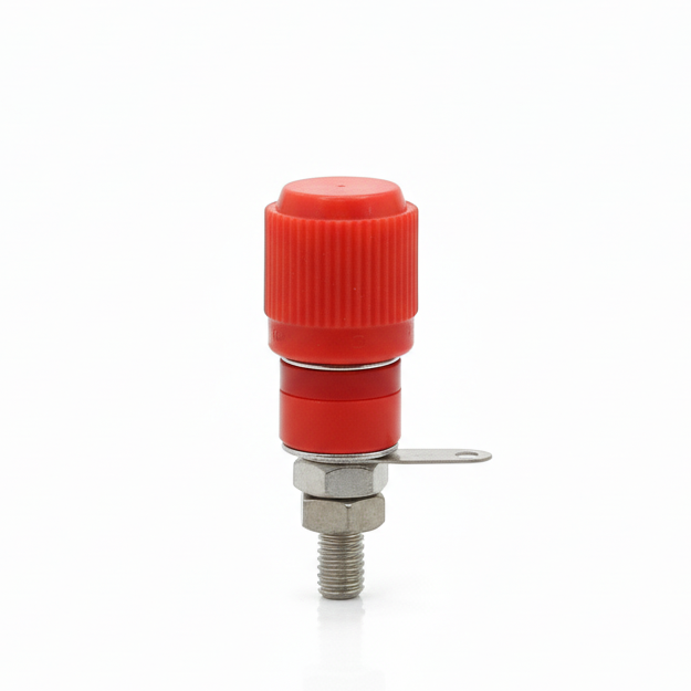 BORNERA BINDING POST 5A 250V ROJO