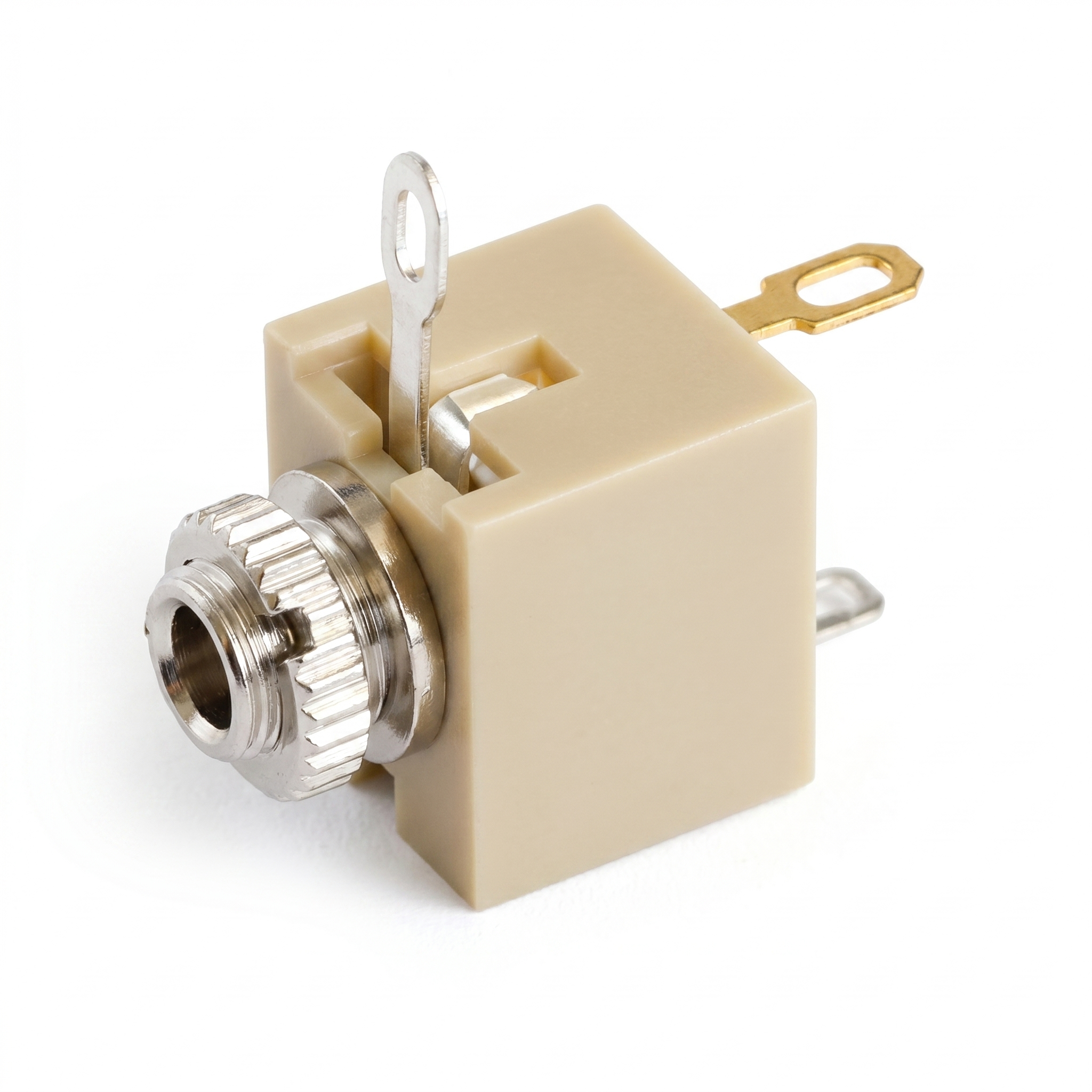 JACK 3,5mm MONO DE PLASTICO PARA CHASIS