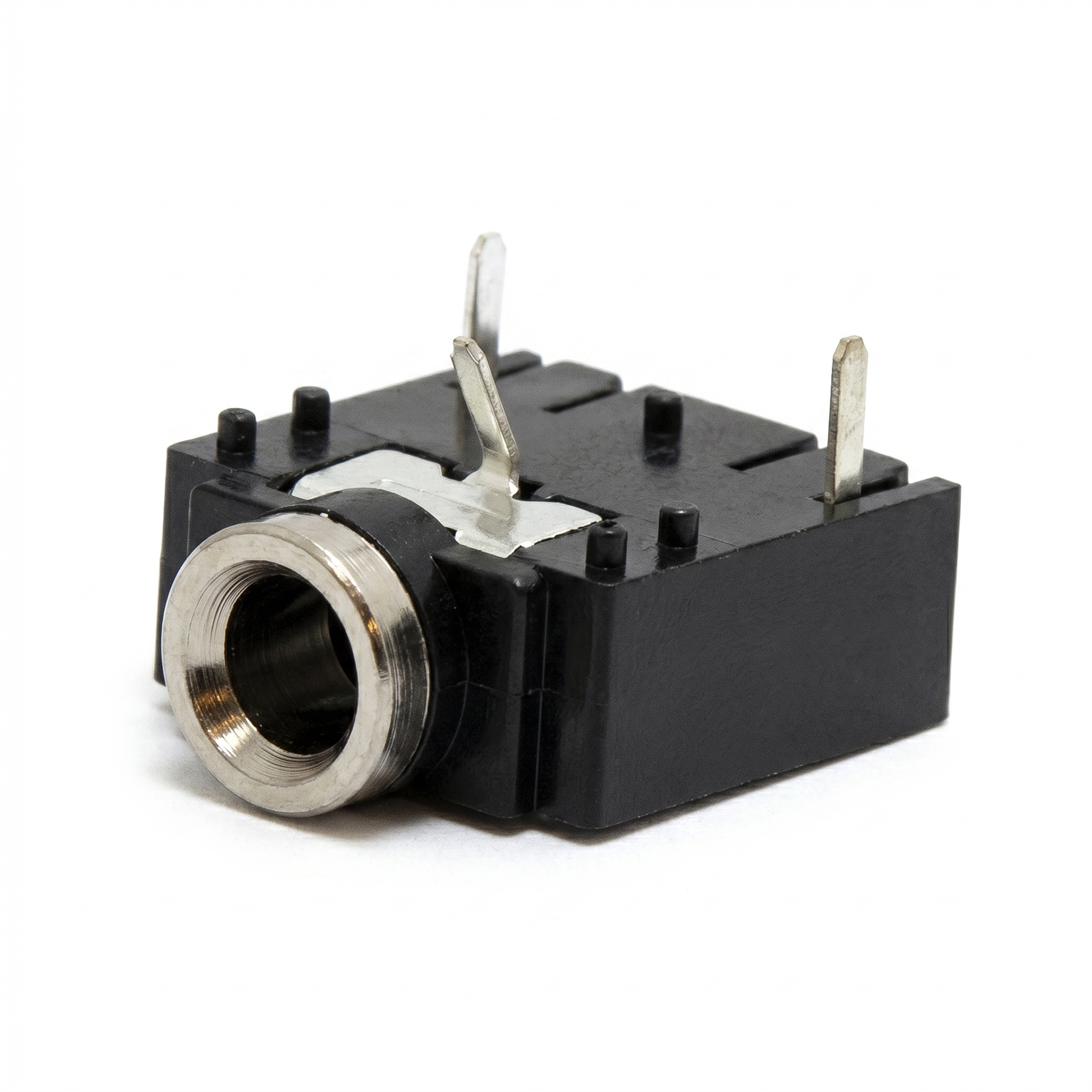 JACK 3,5mm STEREO PARA CIRCUITO IMPRESO SIN CORTE
