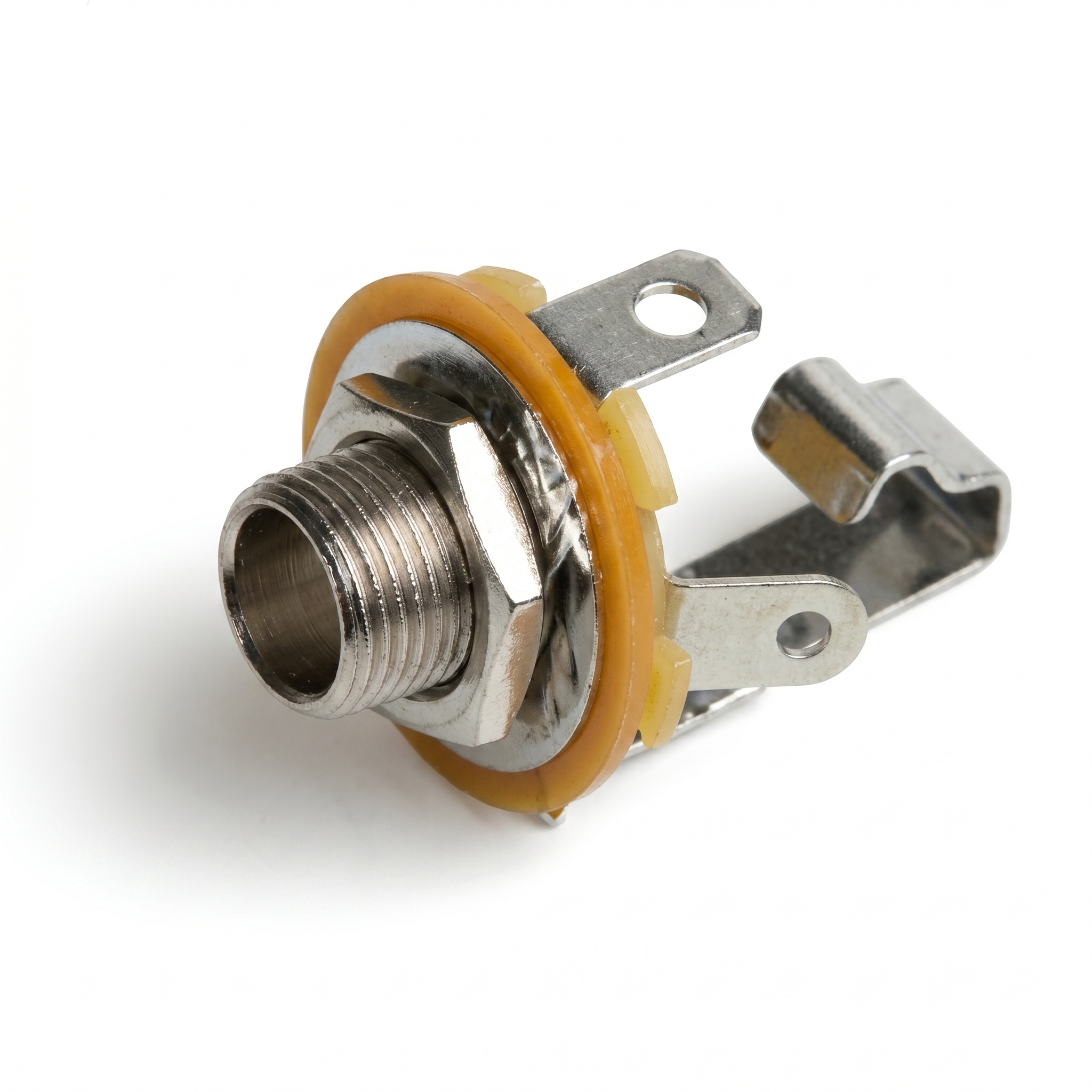 JACK 6,5mm MONO METAL PARA CHASIS
