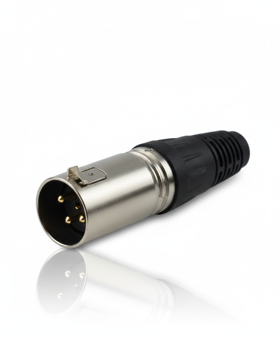 FICHA CANON MACHO PARA CABLE 3P