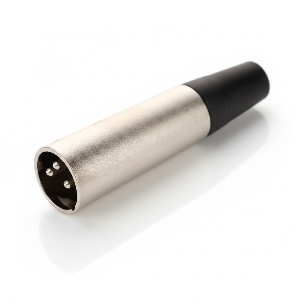 FICHA CANON MACHO PARA CABLE 3P