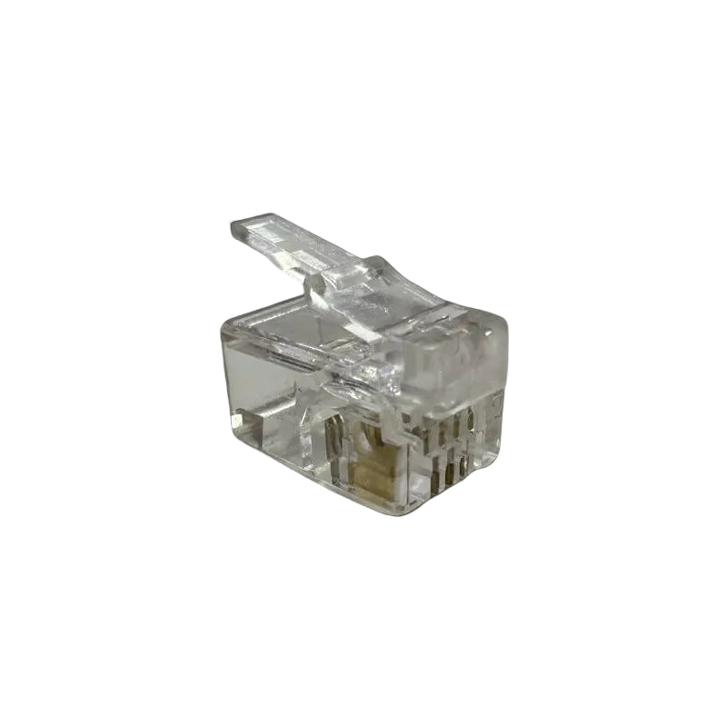 PLUG TELEFONICO RJ9 4P4C