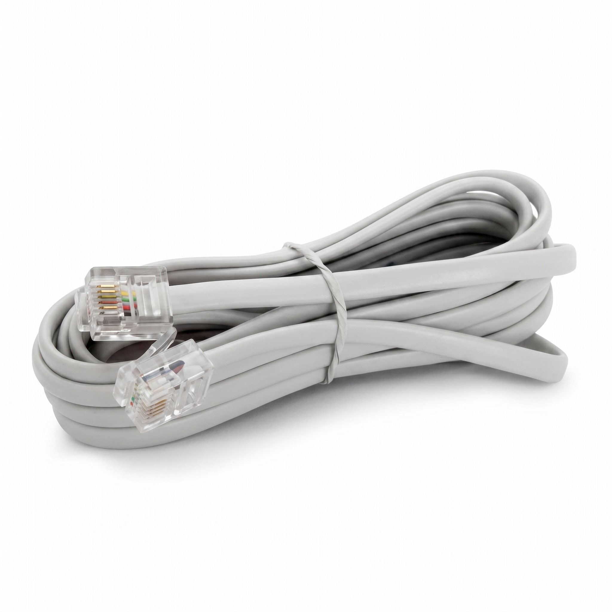PROLONGACION DE CABLE TELEFONICO BLANCO DE 2mts
