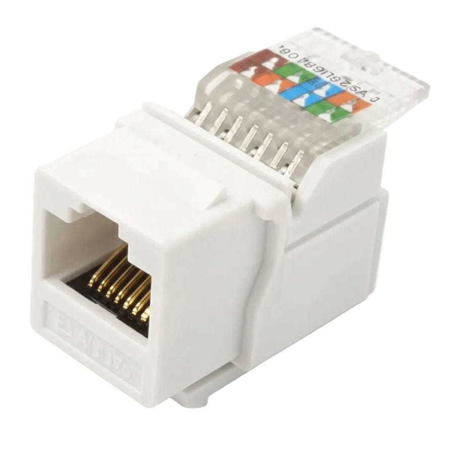JACK MODULAR RJ45 KEYSTONE CAT 6