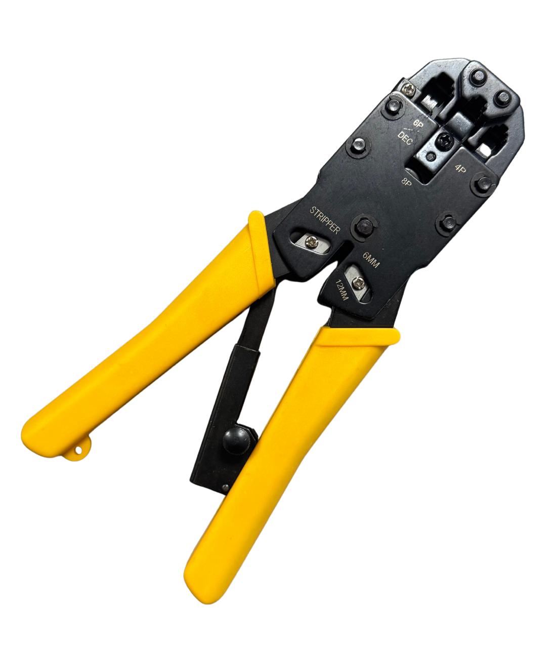 PINZA CRIMPEADORA METALICA PARA RJ11 / 12 / 45