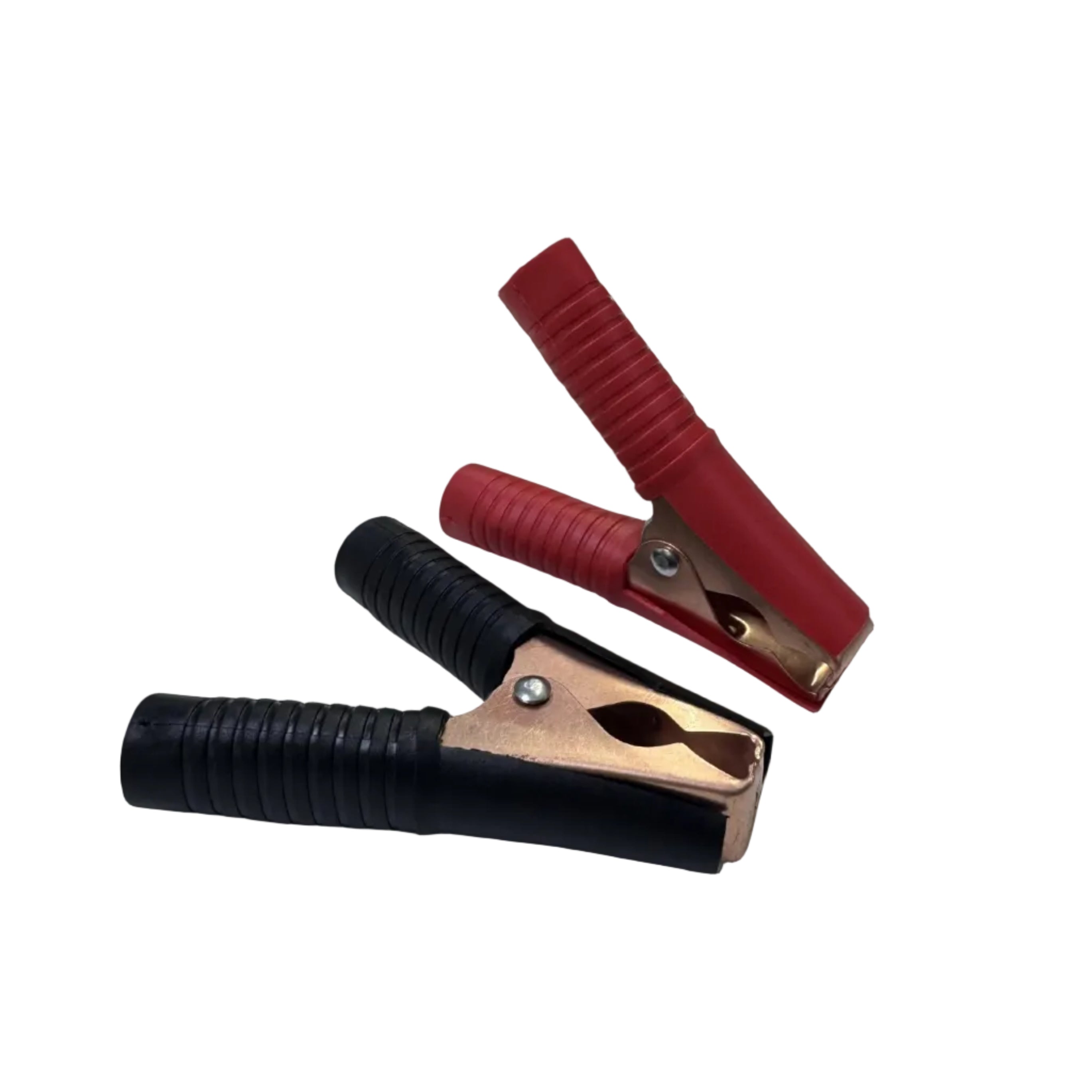 PINZA COCODRILO 100A NEGRO. AISLADA PREMIUM