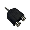 PLUG 3,5mm STEREO A 2 JACK RCA