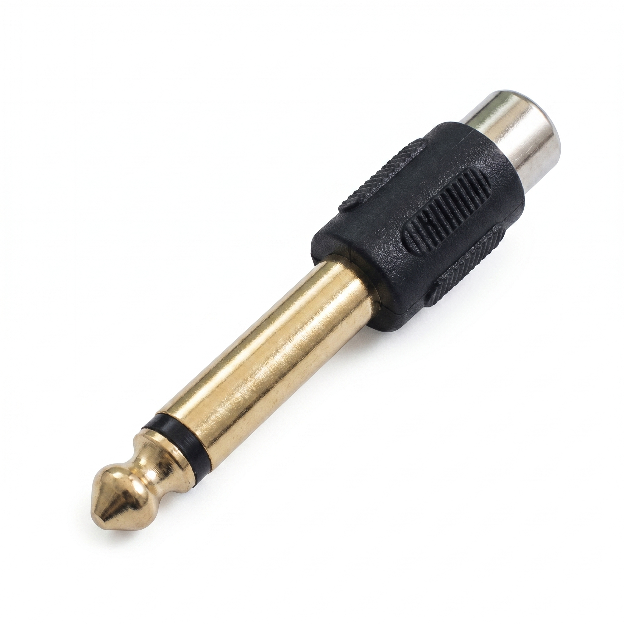 PLUG 6,35mm MONO A JACK RCA
