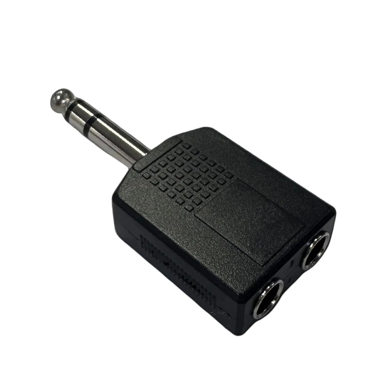 PLUG 6,35mm STEREO A 2 JACK 3,5mm STEREO