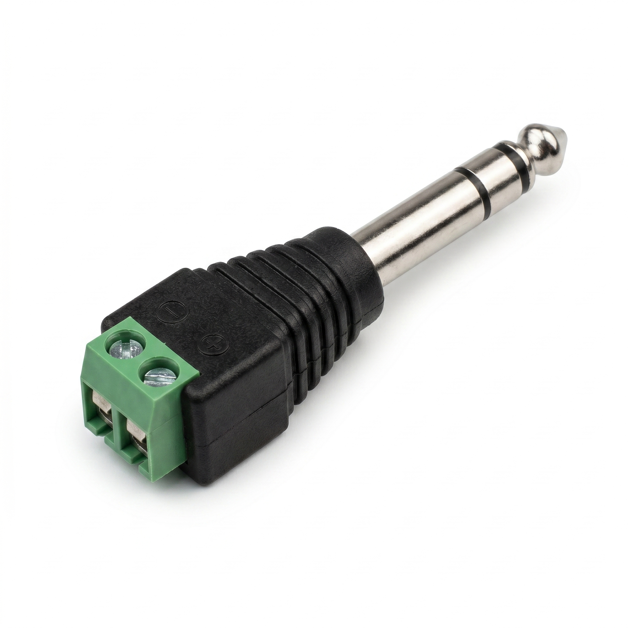 CONECTOR PLUG 6,5 MONO C/BORNERA PARA CAMARA DE VIDEO