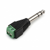 CONECTOR PLUG 6,5 MONO C/BORNERA PARA CAMARA DE VIDEO