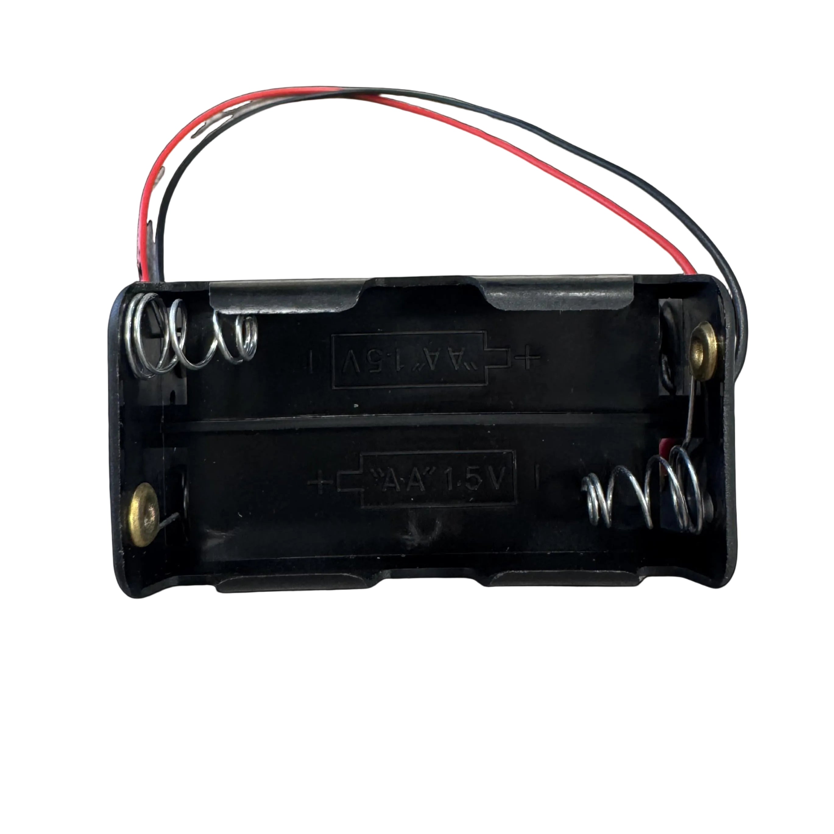 PORTAPILA PARA 4 PILAS AA 30x30x58mm 15cm DE CABLE