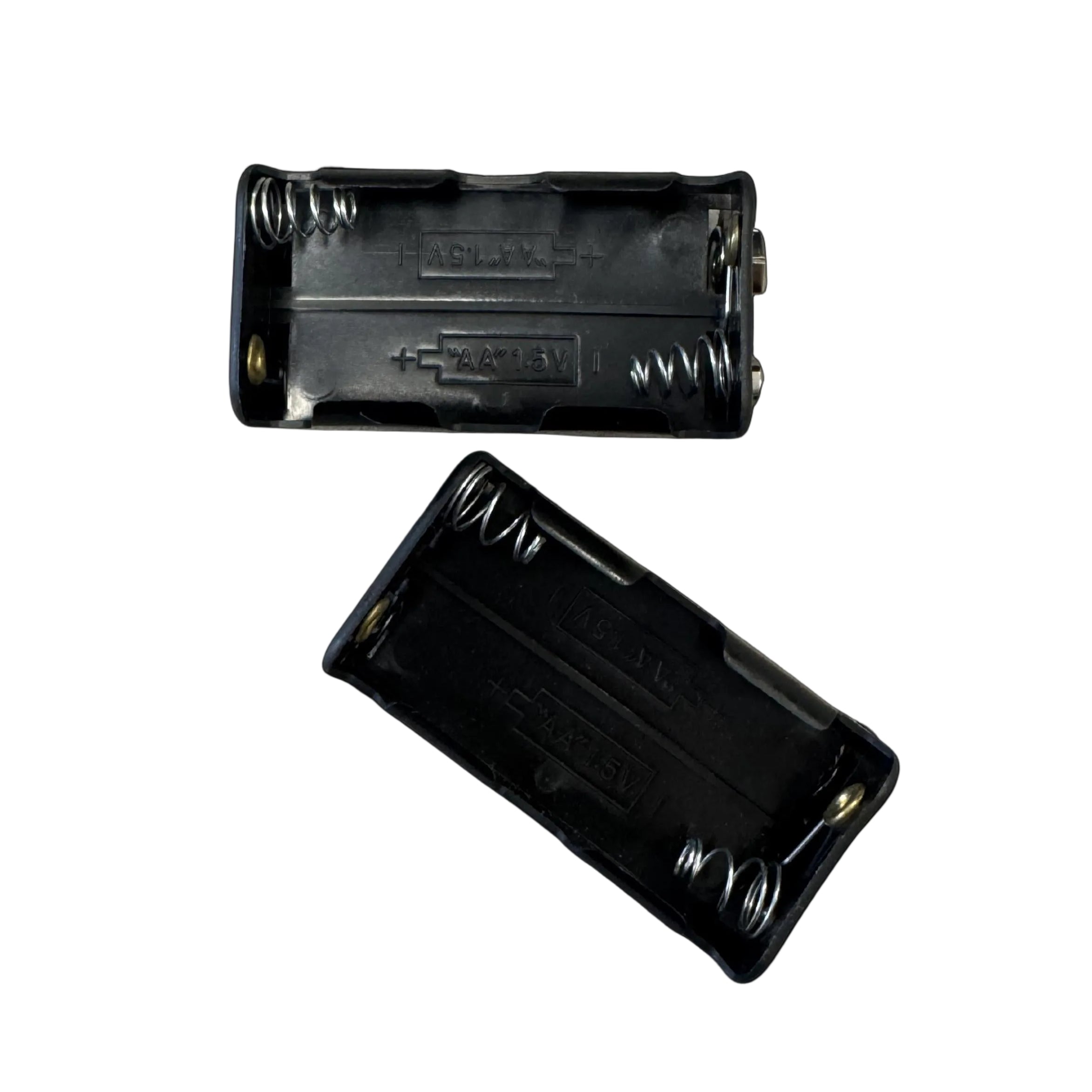 PORTAPILAS PARA 2 PILAS AA CON DIP. PORTABATERIAS 30x58mm
