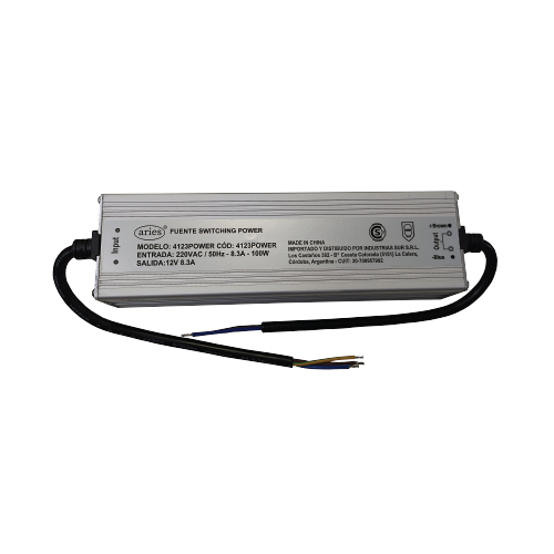 FUENTE SWITCHING POWER 12V 8,3A 96W IP67