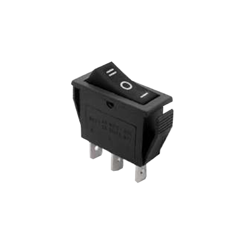 LLAVE TECLA MINI 3P GRIS ON-ON 6A 220V