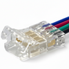 CONECTOR PARA TIRA LED COB 10MM SIMPLE CON CABLE