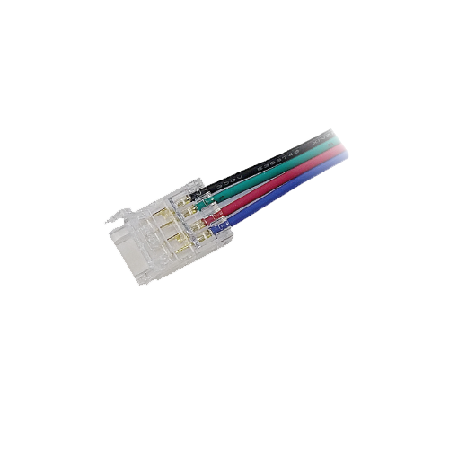 CONECTOR PARA TIRA LED 10MM SIMPLE CON CABLE