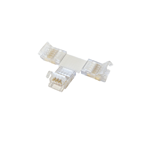 CONECTOR PARA TIRA LED 10MM FORMA T