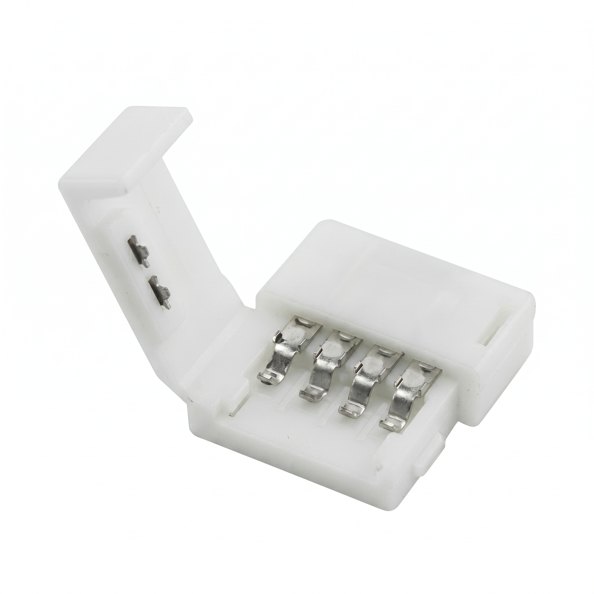 CONECTOR PARA TIRA LEDS NEON CUBIERTA DE PUNTA RGB