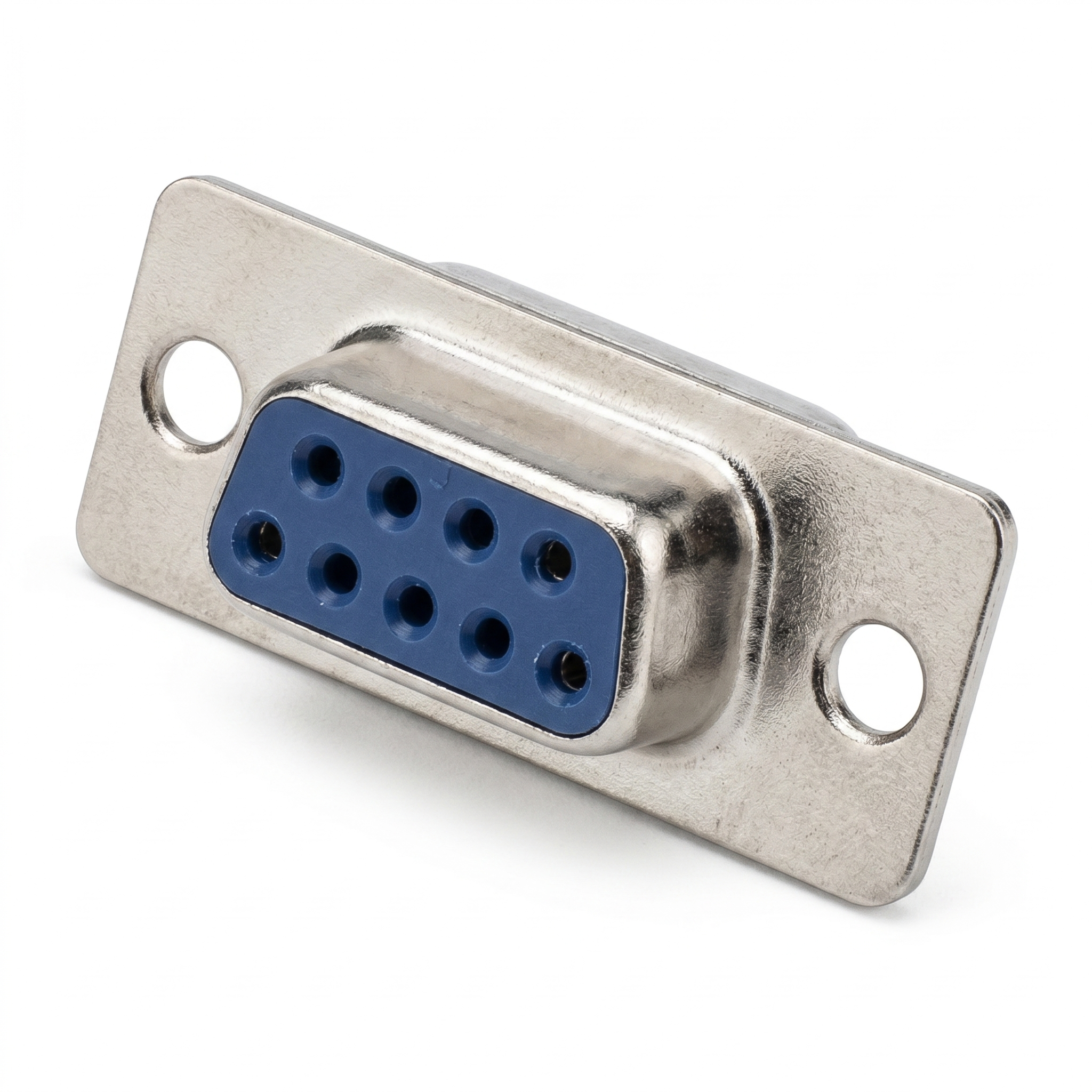 CONECTOR SUB-D HEMBRA PARA SOLDAR A CABLE 9 CONTACTOS