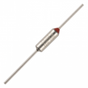 FUSIBLES TÉRMICOS AXIALES 10A 250VAC   77ºC 84ºC 94ºC 99ºC 105ºC 121ºC 133ºC 139ºC 142ºC 152ºC 157ºC 172ºC 184ºC 185ºC 192ºC 216ºC 227ºC 229ºC 240ºC 250ºC