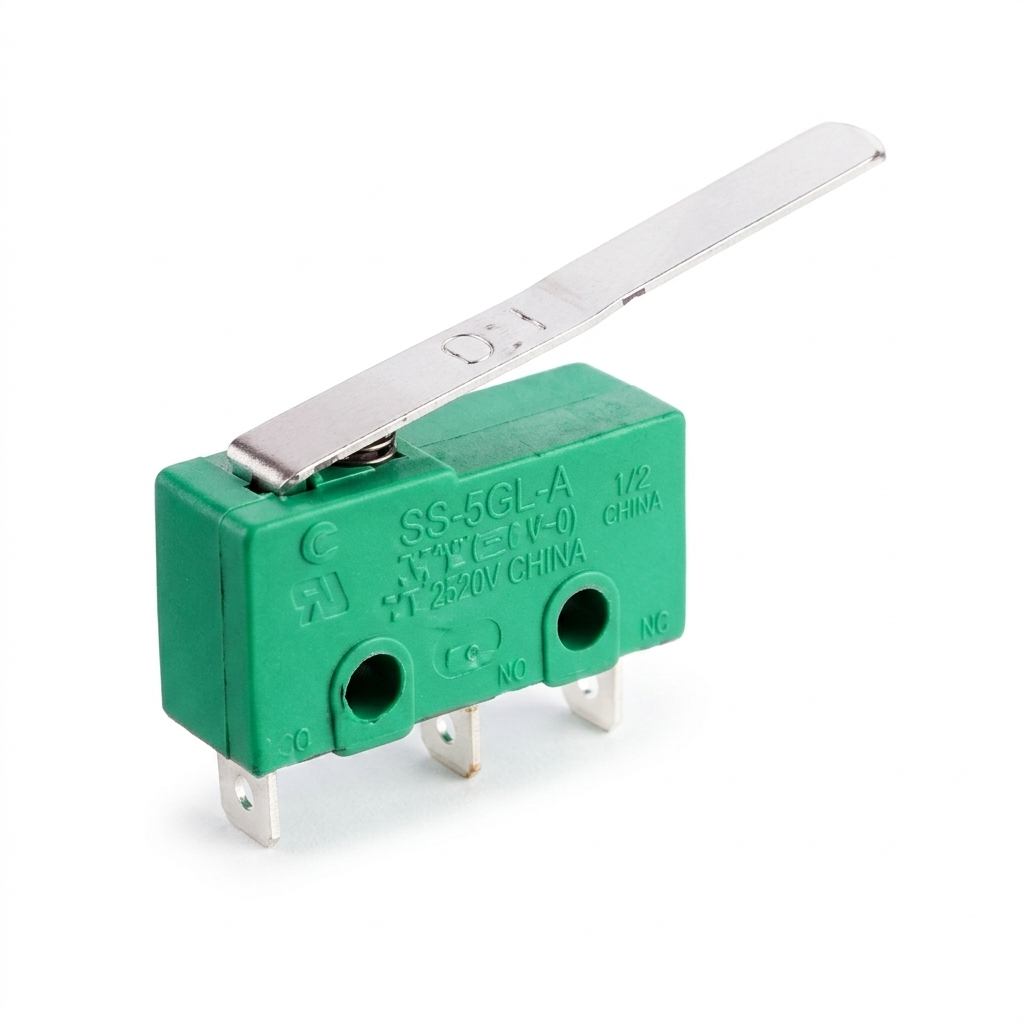 MICROSWITCH CON LEVA LARGA 29MM 5A 250V