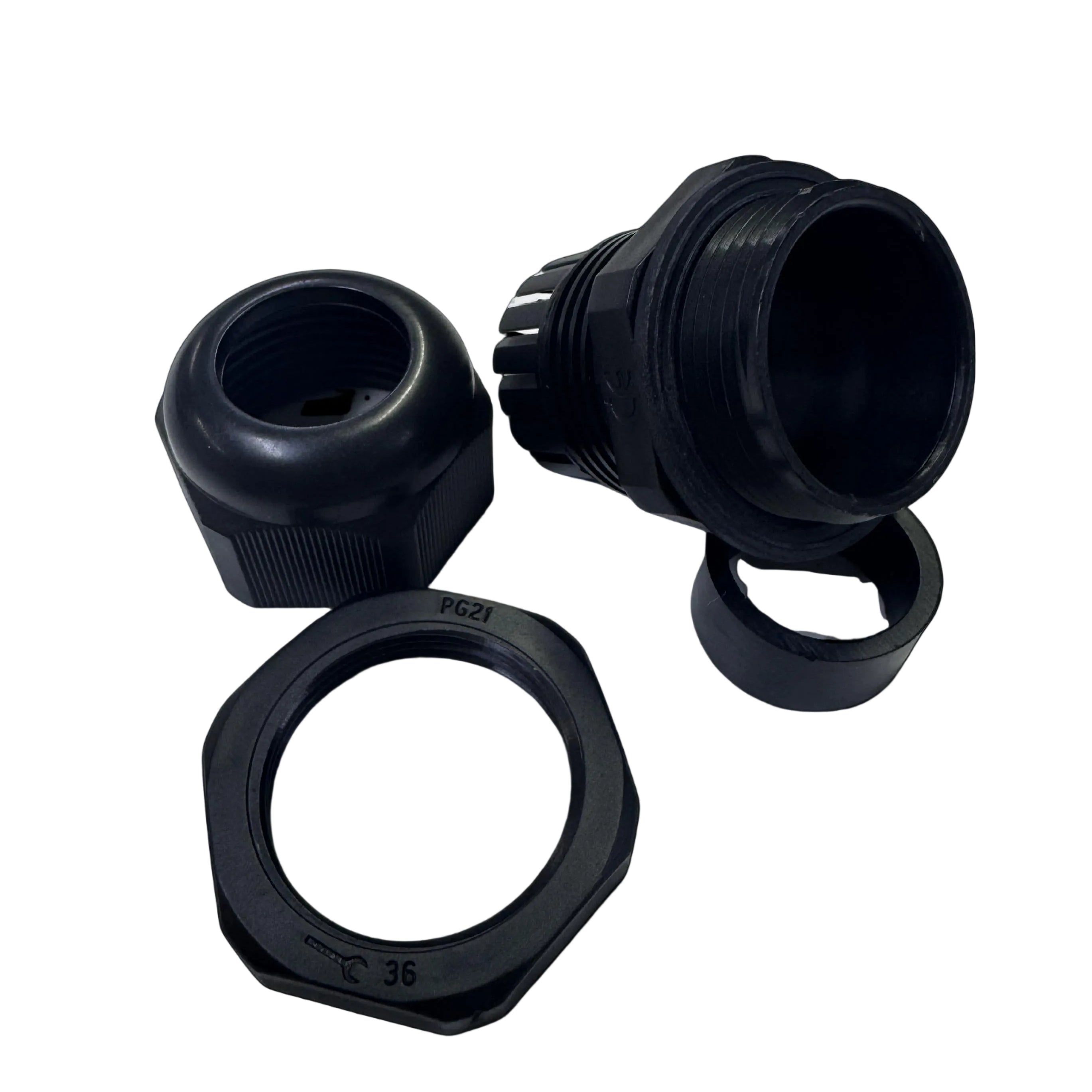PRENSACABLE PLÁSTICO 2".ØCAJA 52,35mm - AJUSTE 32 A 38mm