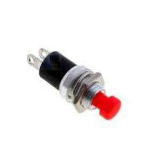 PULSADOR MINI ROJO NORMAL ABIERTO 1A 250V
