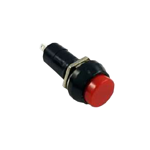 PULSADOR REDONDO ROJO NORMAL ABIERTO 3A 250V