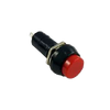 PULSADOR REDONDO ROJO NORMAL ABIERTO 3A 250V CON RETENCION