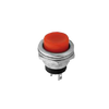 PULSADOR REDONDO ROJO METALICO NORMAL CERRADO 3A 250V