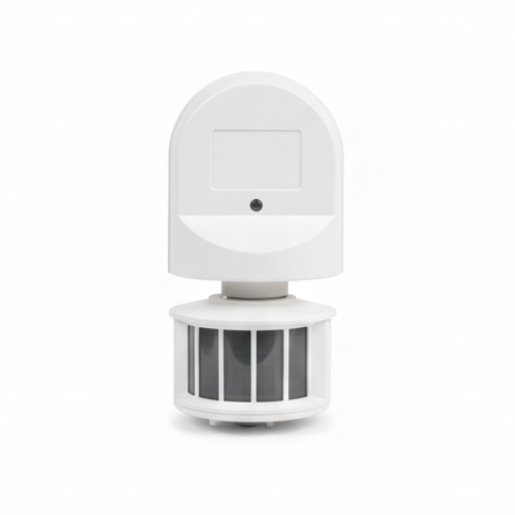 SENSOR DE MOVIMIENTO PARED 220-240VAC 50-60HZ 5-2000LUX (AJUSTABLE) 1200W