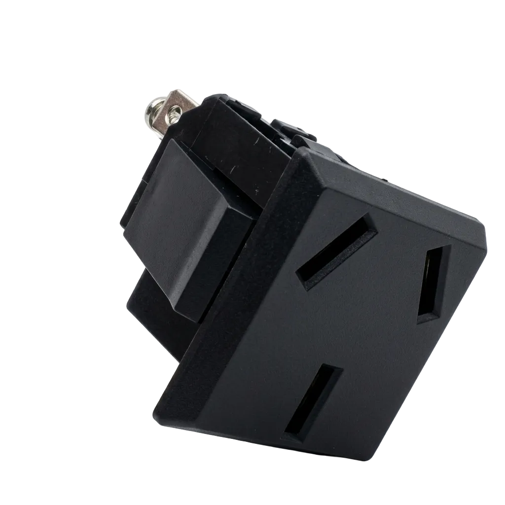 TOMA 3 PATAS 10A 220V P/EMBUTIR